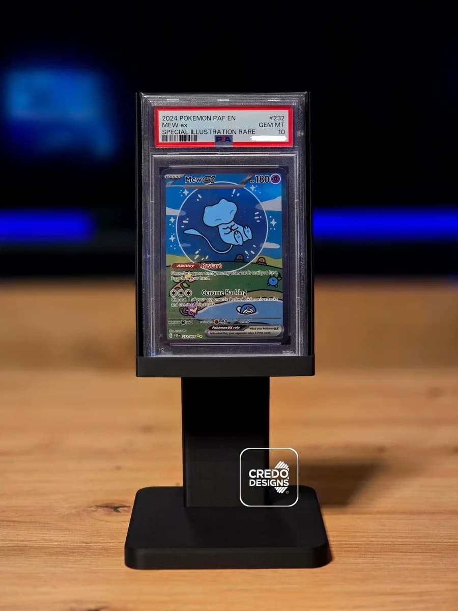 Graded Card Display Stand for PSA / BGS / CGC Modern Slabs - TCG, Pokemon