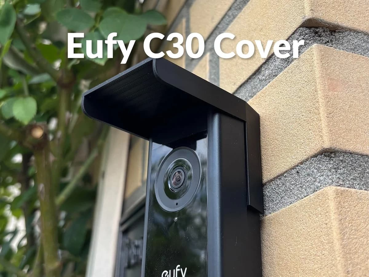 Weather Shield Cover for Eufy C30 Video Doorbell