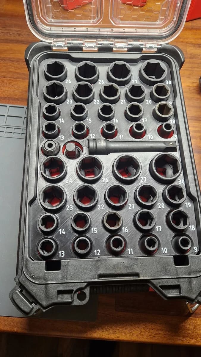Milwaukee Packout Insert Liner for KS Tools 1/2" 40pc Impact Socket Set