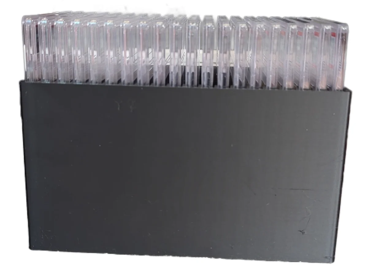 PSA Graded Card Slab Storage Box for 20 Slabs with Lid Trading Card Organiser