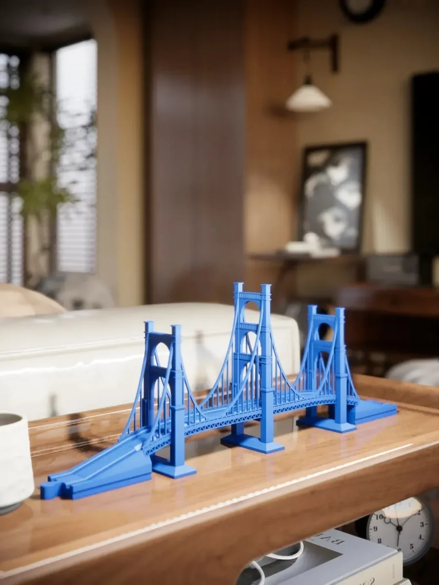 Suspension Bridge Train Track for IKEA Brio Hape Wooden Railway