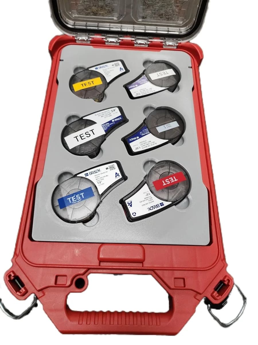 Milwaukee Packout Insert Liner for Brady Label Tapes