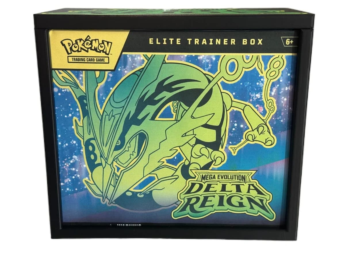Elite Trainer Box Protector Case for Pokemon TCG Mega Evolution Delta Reign ETB