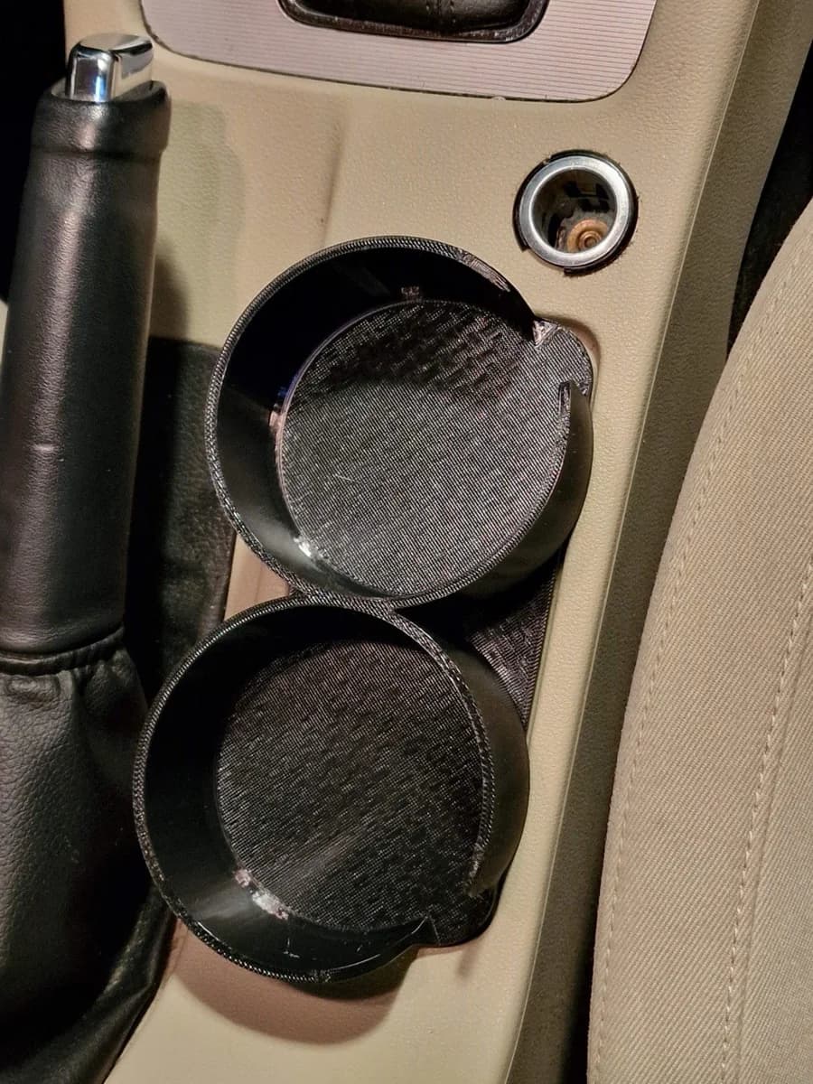 Skoda Octavia MK3 Mug Cup Holder Insert 3D Printed PETG - Fits Standard Mugs/Cup