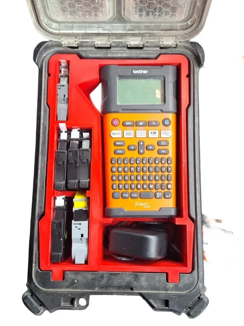 Milwaukee Packout Insert Liner for Brother P-Touch E300 Label Printer