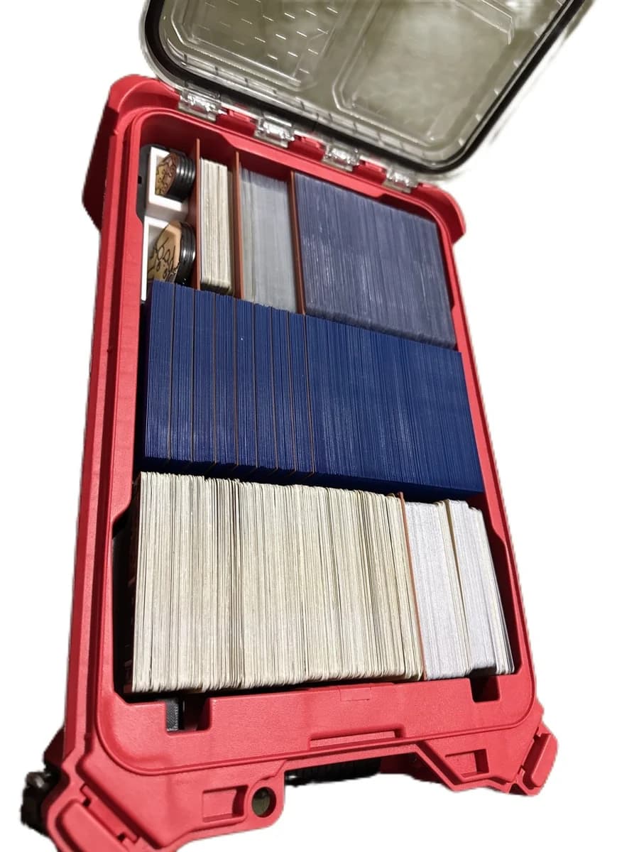 Milwaukee Packout Insert Liner for Trading Card Game Collection Storage