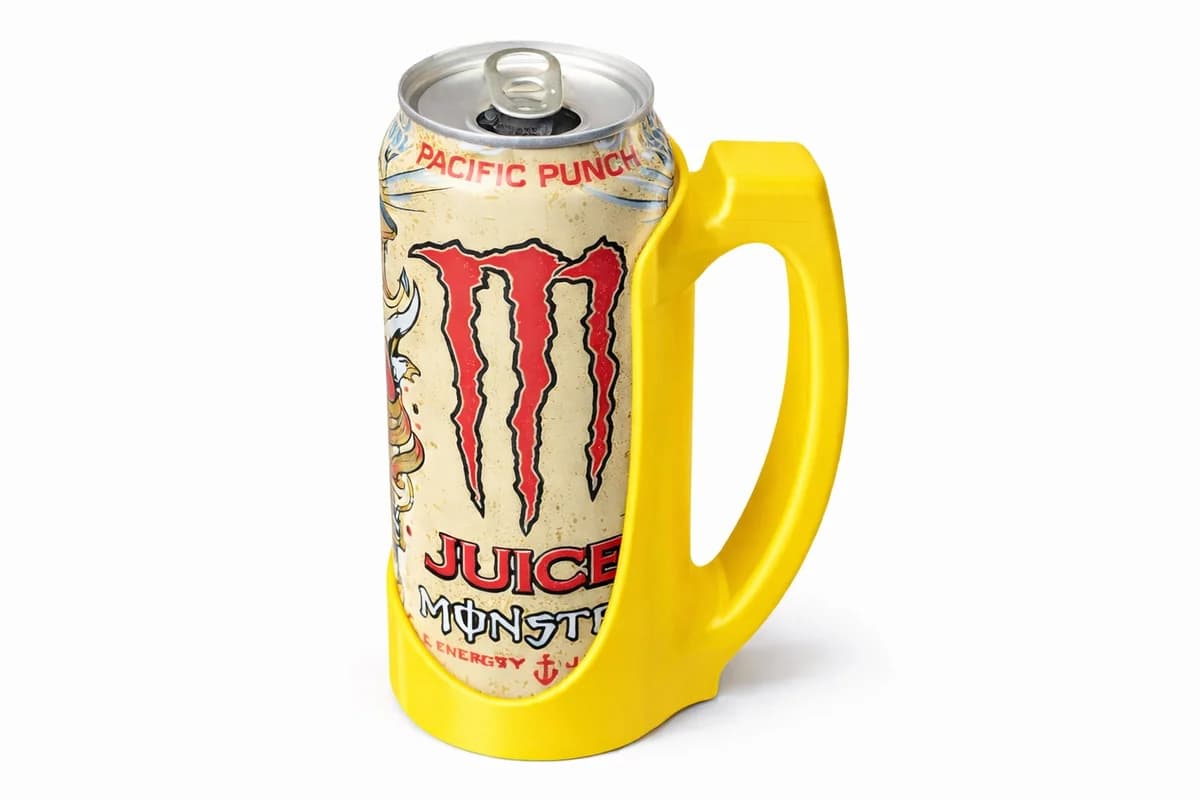 500ml Energy Drink Can Holder with Handle | Fits Monster, Relentless | Mug Style photo 3