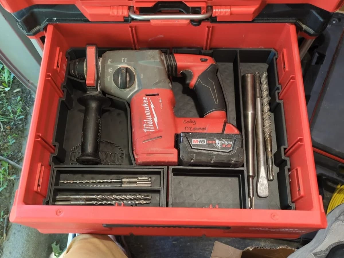 Milwaukee Packout Insert Liner for M18 Rotary Hammer Drill 2712-20