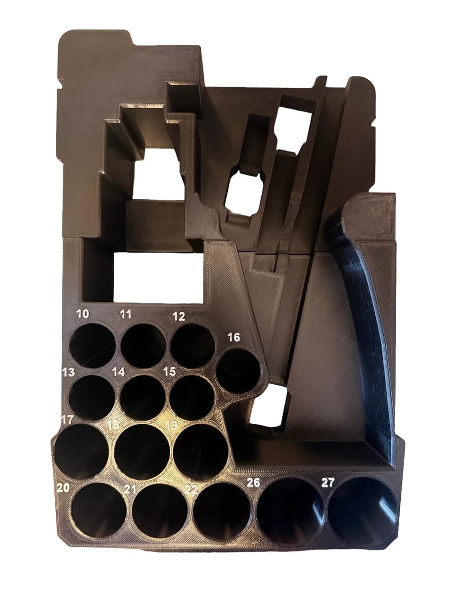 Milwaukee Packout Insert Liner for M12 1/2" Stubby Impact Wrench & Socket Set