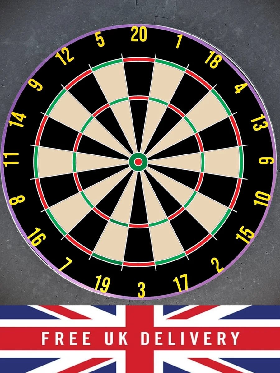 Dartboard Number Ring – Purple & Yellow, Winmau Blade, TOR, One80, Red Dragon