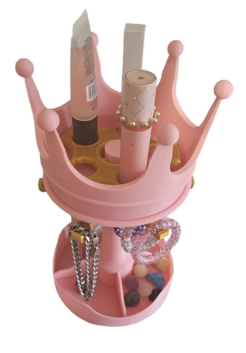 Rotating Makeup Organiser Stand compatible with P.Louise Lip Gloss & Jewellery