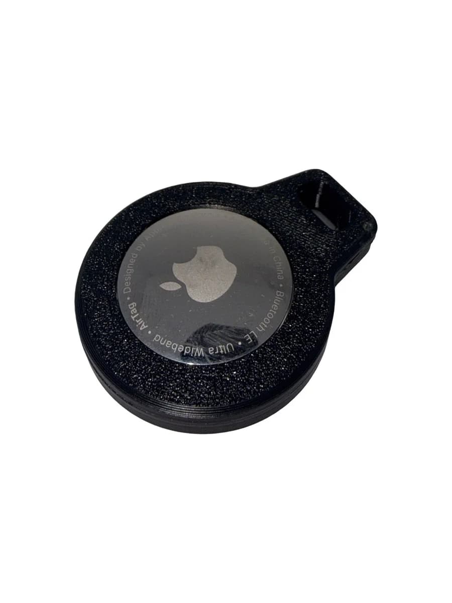 Apple AirTag Holder Case Cover Keyring Clip Bag Backpack Strong Secure | Colours