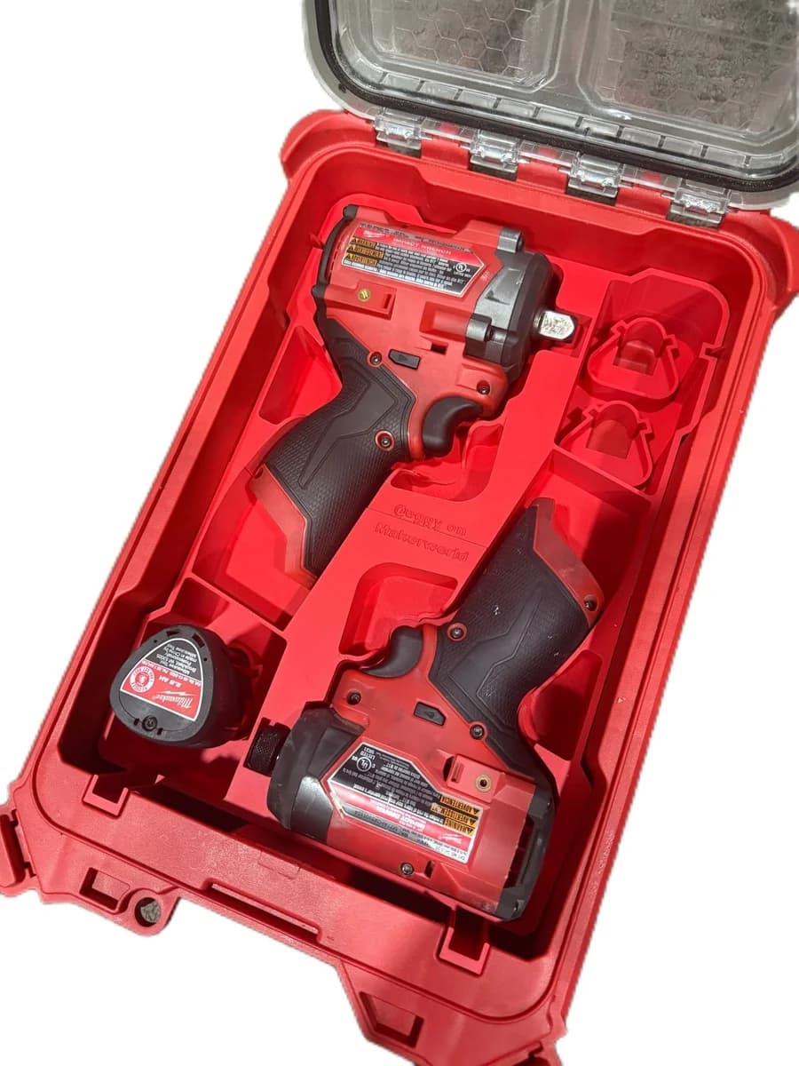 Milwaukee Packout Insert Liner for M12 Stubby Impact Wrench and Impact Driver