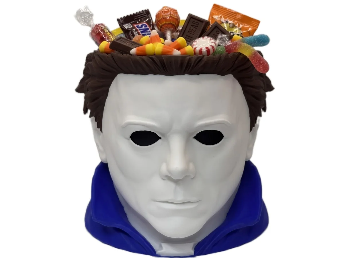 Michael Myers Halloween Candy Bowl for Sweets and Treats