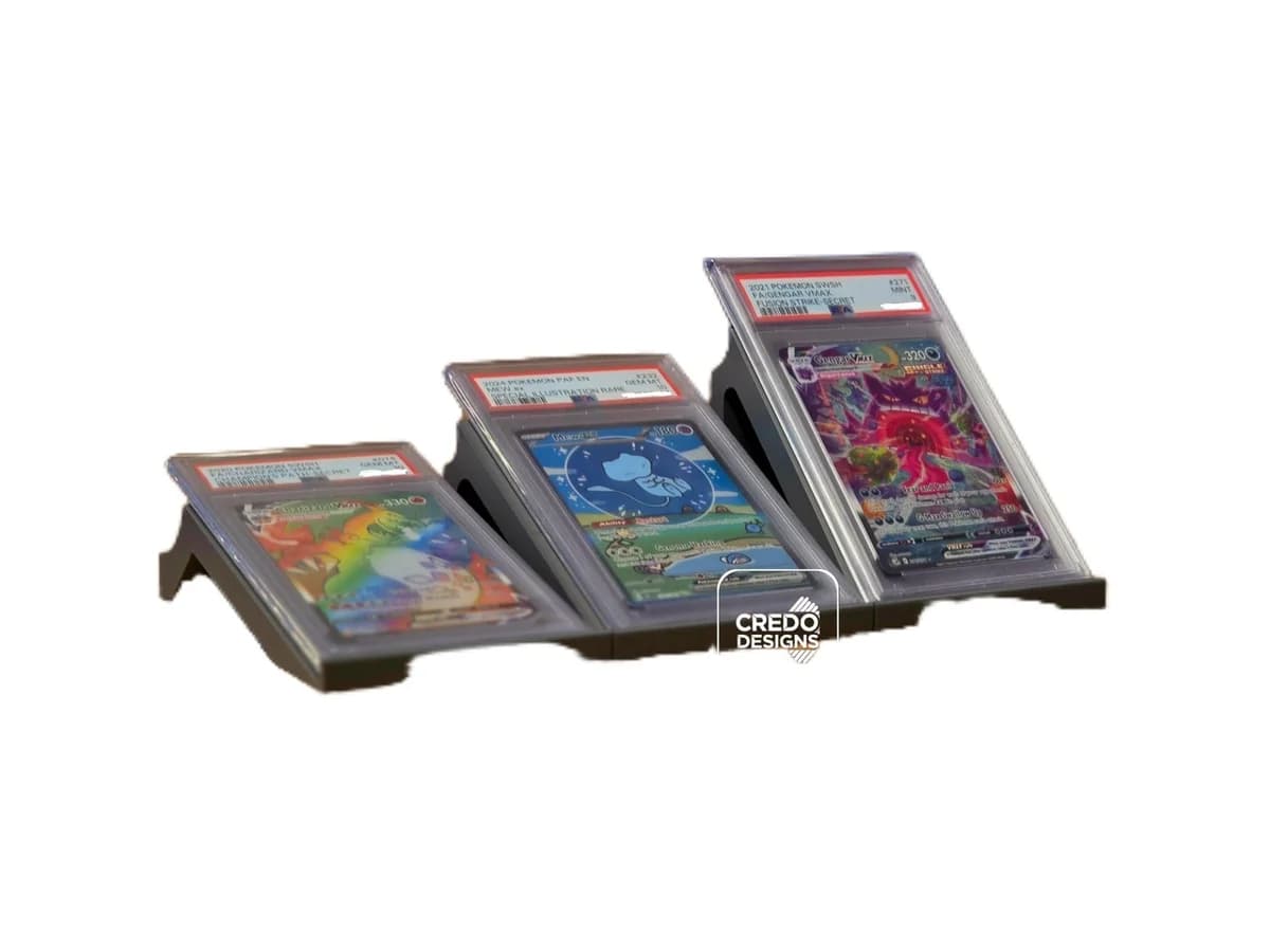Graded Slab Display Stand for PSA CGC BGS TCG Store & Convention
