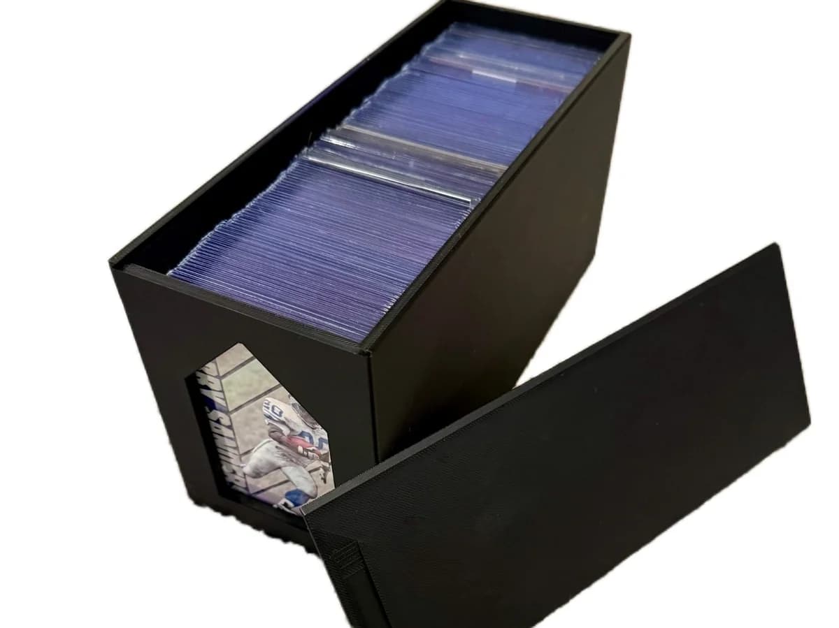 Trading Card Storage Box for Standard 3x4 Toploaders