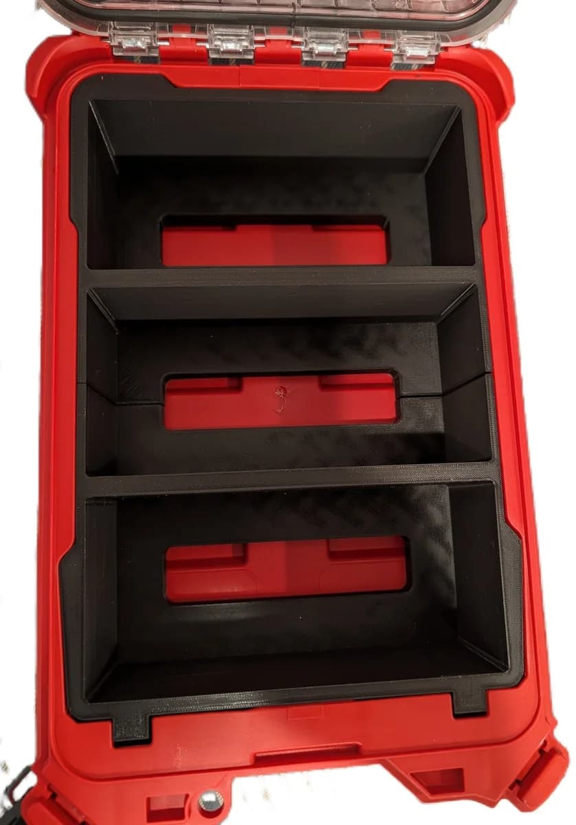 Milwaukee Packout Insert Liner for Brother P-touch TZe Tape Cartridges