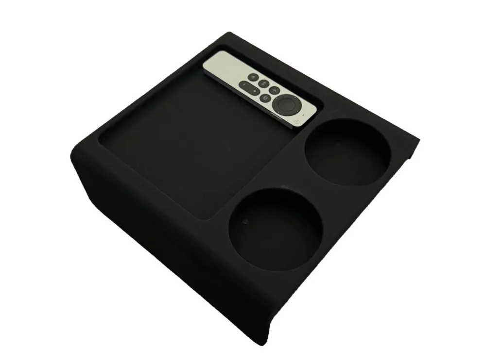 IKEA Kivik Sofa Arm Cup Holder Tray 3D Printed Remote Snack Storage Organiser