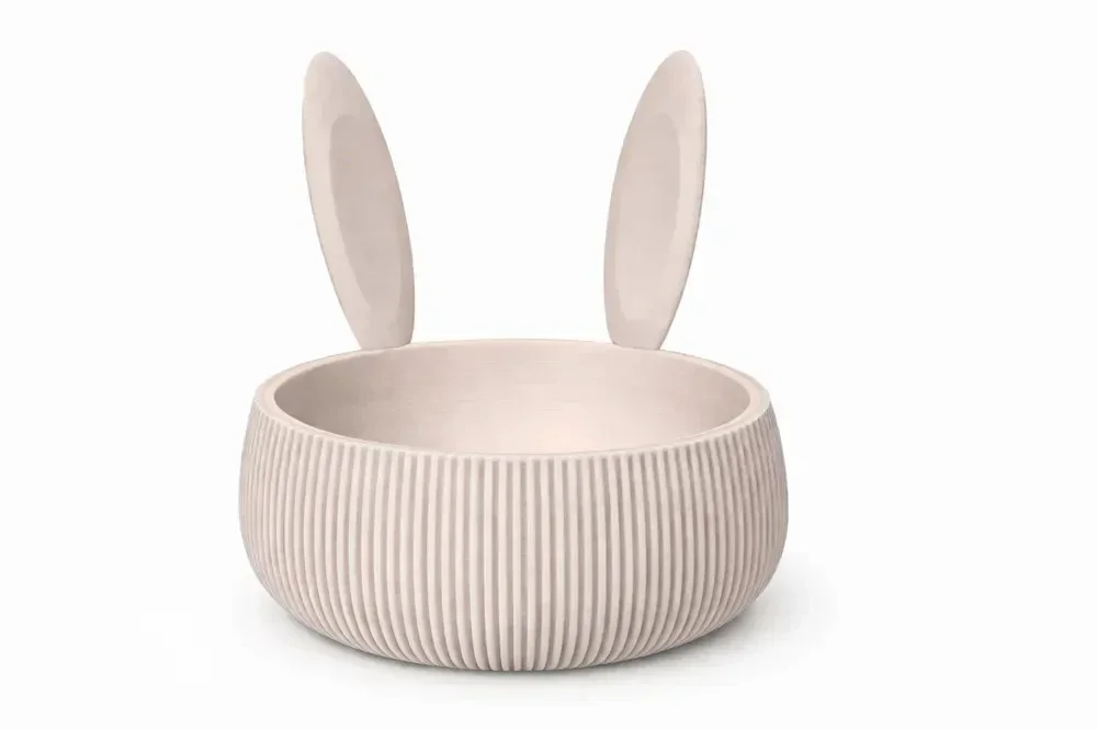 Easter Bunny Rabbit Ears Bowl | Sweet Treat Dish Decoration | 15cm | Colours
