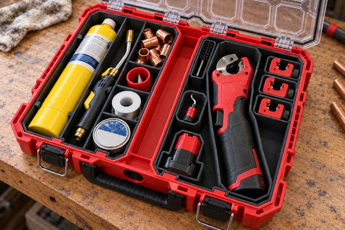 Milwaukee Packout Insert Liner for Torch & Tools - 4 Piece Organiser Set