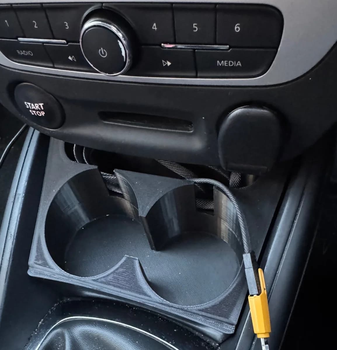 Cup Holder Insert for Renault Megane