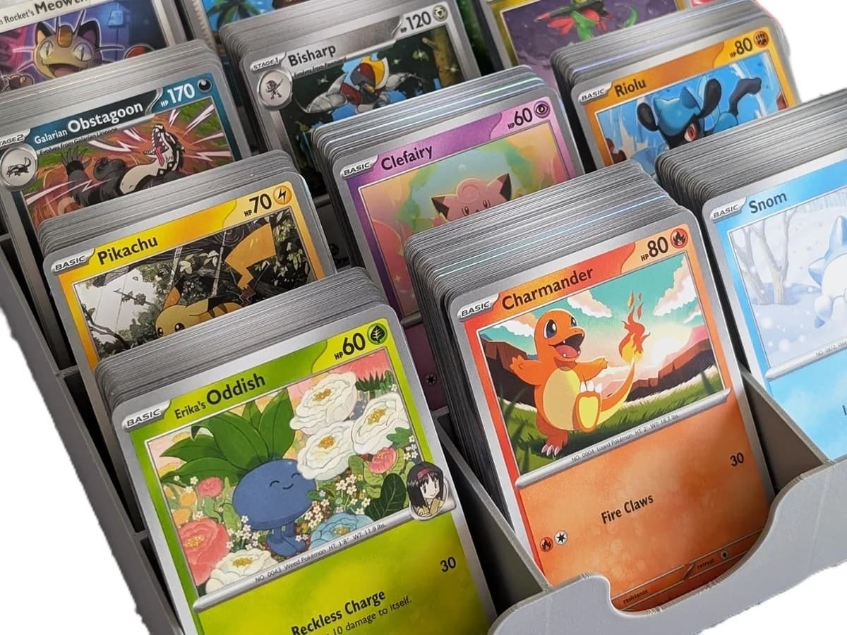 Card Sorting Tray for Pokemon TCG and Standard Trading Cards